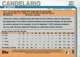 #211 Jeimer Candelario Detroit Tigers 2019 Topps Series 1 Baseball Card