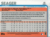 #41 Corey Seager Los Angeles Dodgers 2019 Topps Series 1 Baseball Card