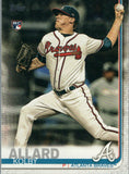 #38 Kolby Allard Rookie Card Atlanta Braves 2019 Topps Series 1 Baseball Card
