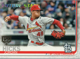 #329 Jordan Hicks Future Stars 150 Years St Louis Cardinals 2019 Topps Series 1 Baseball Card
