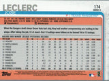 #174 Jose Leclerc Texas Rangers 2019 Topps Series 1 Baseball Card