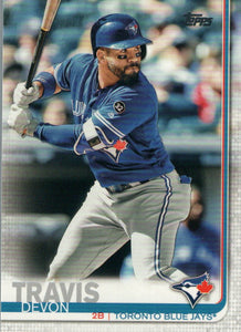 #298 Devon Travis Toronto Blue Jays 2019 Topps Series 1 Baseball Card