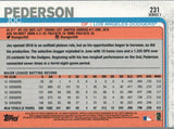 #231 Joc Pederson Los Angeles Dodgers 2019 Topps Series 1 Baseball Card