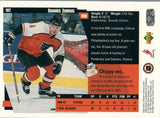 #187 Dainius Zubrus Philadelphia Flyers 1997 98 Upper Deck Choice Hockey Card