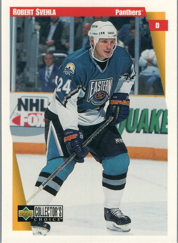 #104 Robert Svehla Florida Panthers 1997 98 Upper Deck Choice Hockey Card