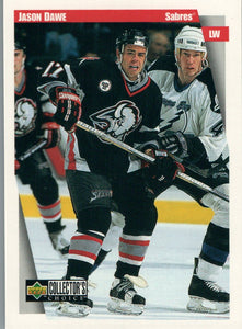 #32 Jason Dawe Buffalo Sabres 1997 98 Upper Deck Choice Hockey Card