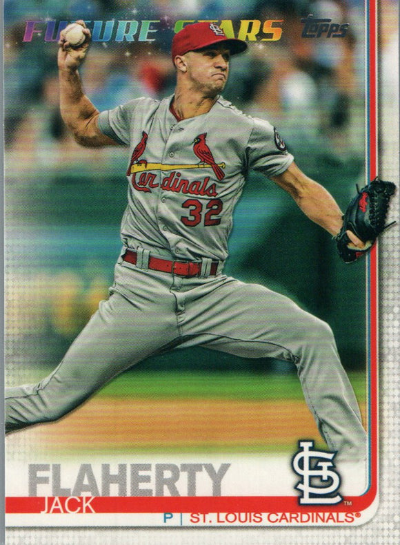 #321 Jack Flaherty Future Stars St Louis Cardinals 2019 Topps Series 1 Baseball Card