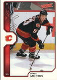 #34 Derek Morris Calgary Flames 2002 03 Upper Deck Victory Hockey Card