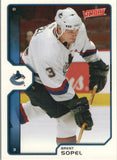 #206 Brent Sopel Vancouver Canucks 2002 03 Upper Deck Victory Hockey Card