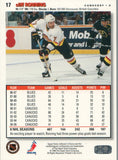 #17 Cliff Ronning Vancouver Canucks 1995 96 Upper Deck Choice Hockey Card