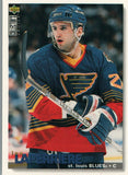 #19 Ian Laperriere St Louis Blues 1995 96 Upper Deck Choice Hockey Card