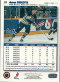 #24 Darren Turcotte Hartford Whalers 1995 96 Upper Deck Choice Hockey Card