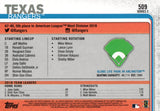 #509 Globe Life Park in Arlington Texas Rangers  2019 Topps Series 2 Baseball Card