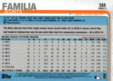 #589 Jeurys Familia New York Mets 2019 Topps Series 2 Baseball Card