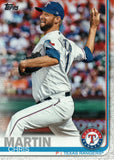 #357 Chris Martin Texas Rangers 2019 Topps Series 2 Baseball Card
