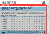 #400 Bryce Harper Philadelphia Phillies 2019 Topps Series 2 Baseball Card