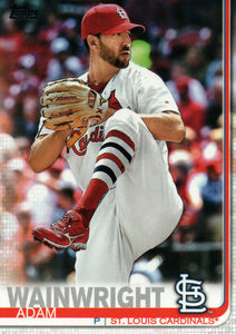 #679 Adam Wainwright St Louis Cardinals 2019 Topps Series 2 Baseball Card