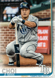 #423 Ji-Man Choi Tampa Bay Rays 2019 Topps Series 2 Baseball Card