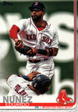 #407 Eduardo Nunez Boston Red Sox  2019 Topps Series 2 Baseball Card