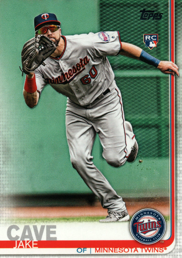 #576 Jake Cave Rookie Minnesota Twins 2019 Topps Series 2 Baseball Card