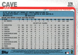 #576 Jake Cave Rookie Minnesota Twins 2019 Topps Series 2 Baseball Card