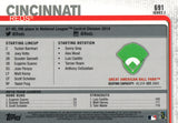 #691 Great American Ball Park Cincinnati Reds  2019 Topps Series 2 Baseball Card