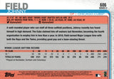 #606 Johnny Field Rookie Chicago Cubs 2019 Topps Series 2 Baseball Card