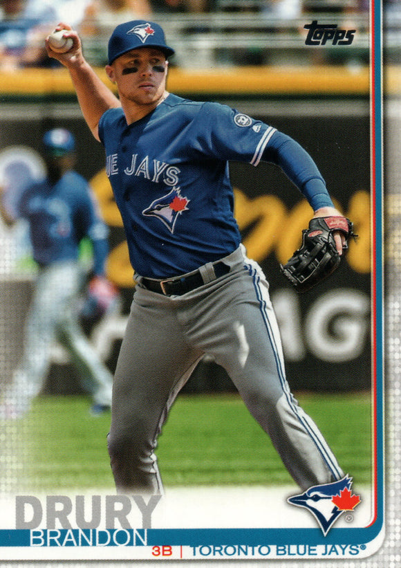 #686 Brandon Drury Toronto Blue Jays 2019 Topps Series 2 Baseball Card