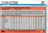 #389 Victor Caratini Chicago Cubs 2019 Topps Series 2 Baseball Card