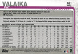 #621 Pat Valaika Colorado Rockies 2019 Topps Series 2 Baseball Card