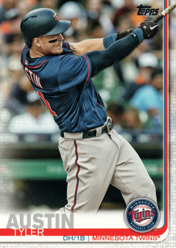 #631 Tyler Austin Minnesota Twins 2019 Topps Series 2 Baseball Card