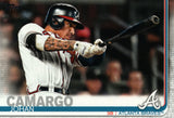 #587 Johan Camargo Atlanta Braves 2019 Topps Series 2 Baseball Card