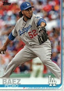 #433 Pedro Baez Los Angeles Dodgers 2019 Topps Series 2 Baseball Card