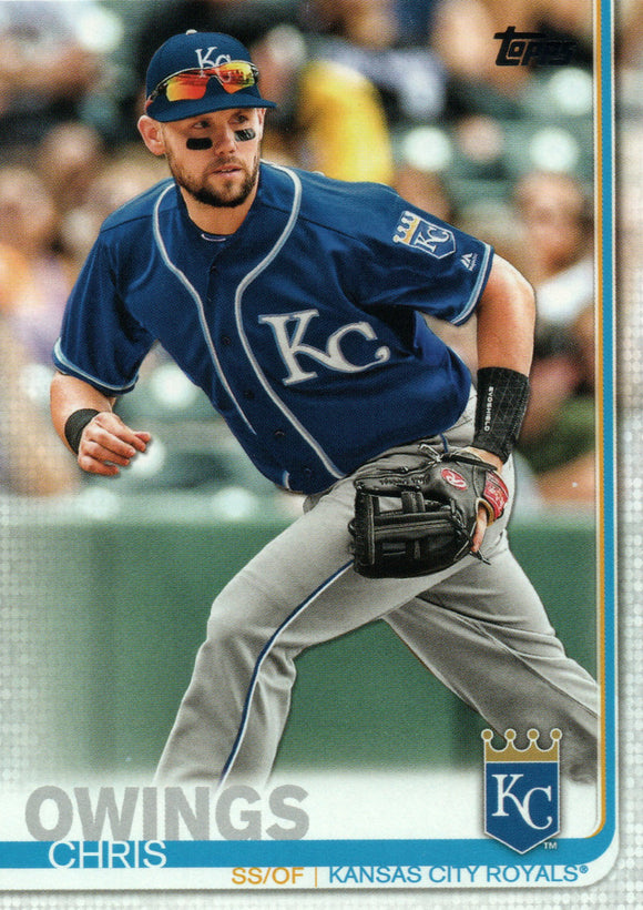 #548 Chris Owings Kansas City Royals 2019 Topps Series 2 Baseball Card