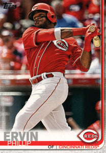 #558 Phillip Ervin Cincinnati Reds 2019 Topps Series 2 Baseball Card