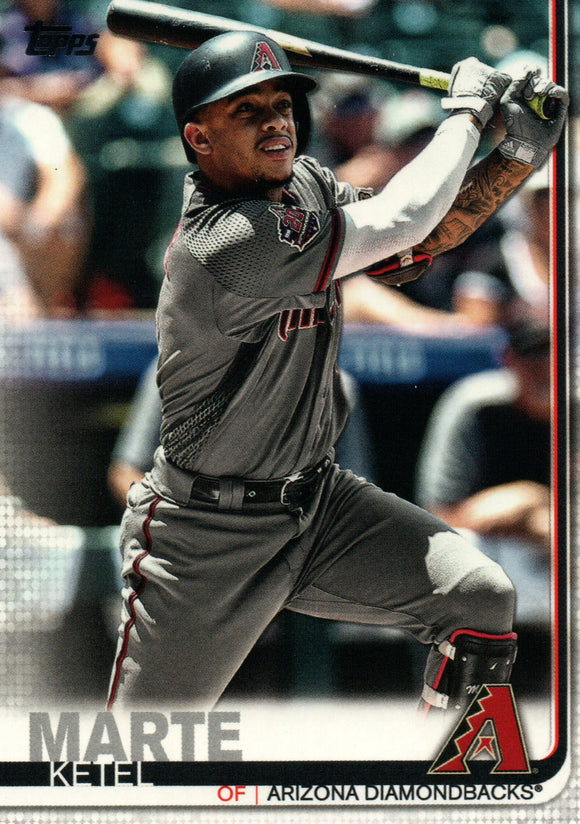 #365 Ketel Marte Arizona Diamondbacks 2019 Topps Series 2 Baseball Card