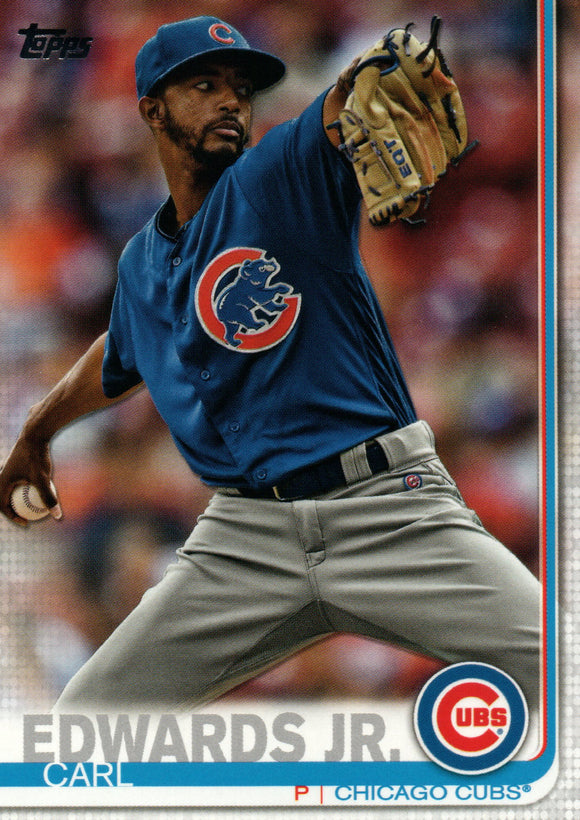 #569 Carl Edwards Jr. Chicago Cubs 2019 Topps Series 2 Baseball Card
