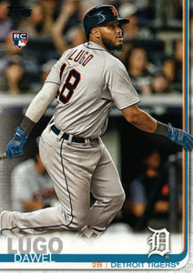 #660 Dawel Lugo Rookie Detroit Tigers 2019 Topps Series 2 Baseball Card