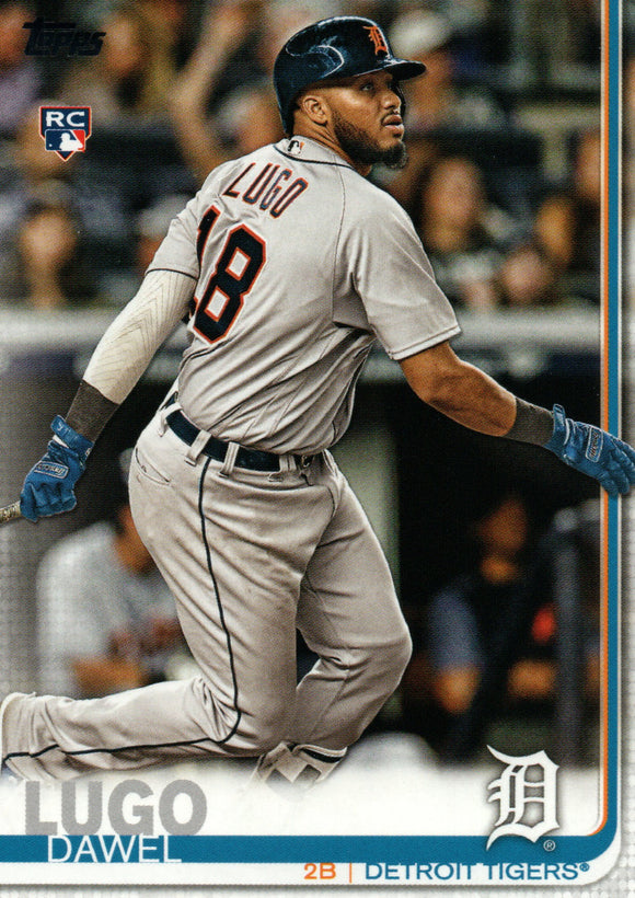#660 Dawel Lugo Rookie Detroit Tigers 2019 Topps Series 2 Baseball Card