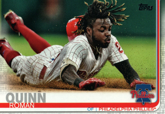 #430 Roman Quinn Philadelphia Phillies  2019 Topps Series 2 Baseball Card