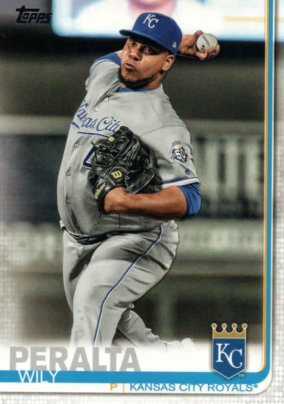 #463 Wily Peralta Kansas City Royals 2019 Topps Series 2 Baseball Card