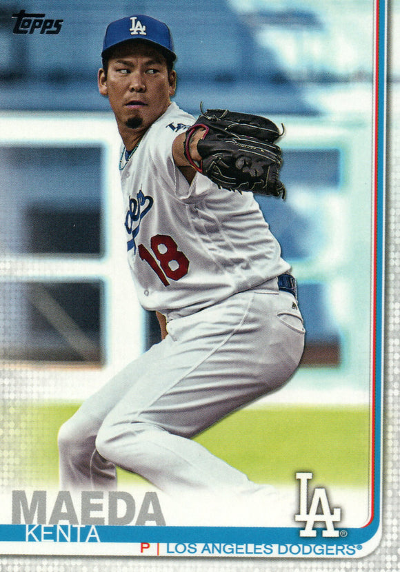 #364 Kenta Maeda Los Angeles Dodgers 2019 Topps Series 2 Baseball Card