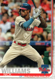 #543 Nick Williams Philadelphia Phillies 2019 Topps Series 2 Baseball Card