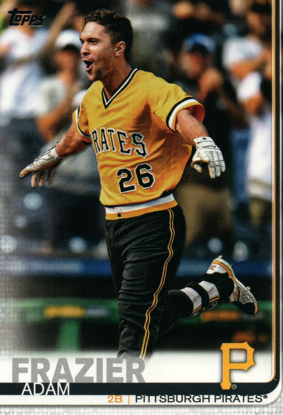 #635 Adam Frazier Pittsburgh Pirates 2019 Topps Series 2 Baseball Card