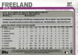 #647 Kyle Freeland Colorado Rockies  2019 Topps Series 2 Baseball Card