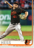 #552 David Hess Baltimore Orioles 2019 Topps Series 2 Baseball Card