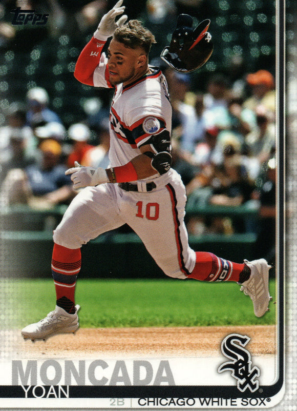 #377 Yoan Moncada Chicago White Sox 2019 Topps Series 2 Baseball Card