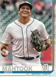 #477 Mikie Mahtook Detroit Tigers 2019 Topps Series 2 Baseball Card