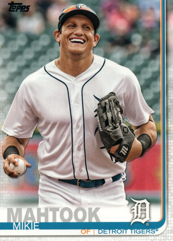 #477 Mikie Mahtook Detroit Tigers 2019 Topps Series 2 Baseball Card