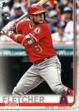 #520 David Fletcher Rookie Los Angeles Angels 2019 Topps Series 2 Baseball Card